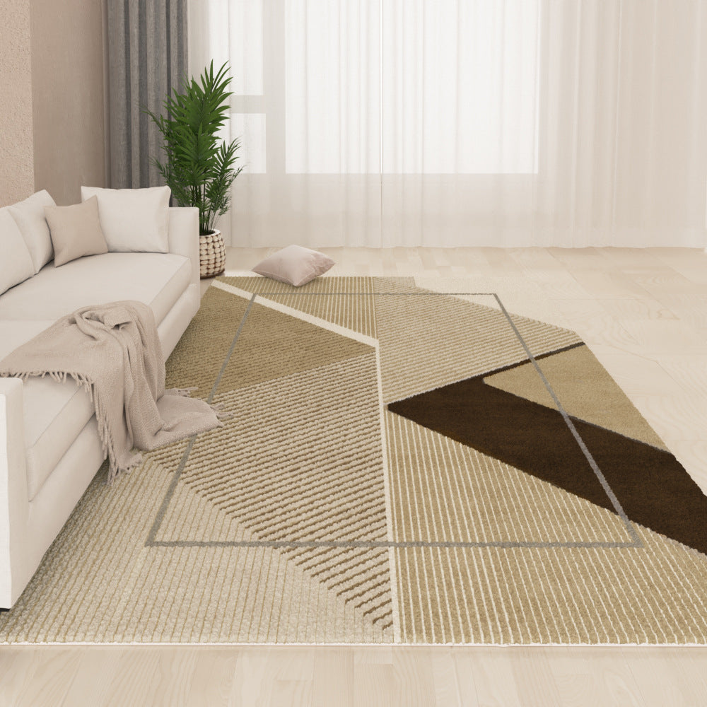 Japanese-Style Lambswool Rug – Soft & Stain-Resistant Carpet
