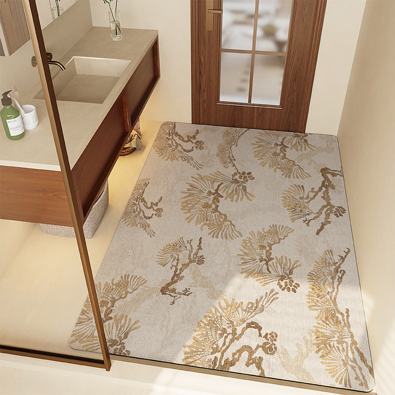 Diatomaceous Earth Absorbent Mat – Non-Slip Bathroom & Kitchen Door Mat