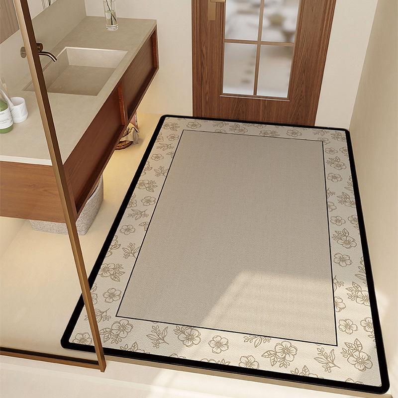 Large Silica Bath Mat – Absorbent & Non-Slip Bathroom Rug