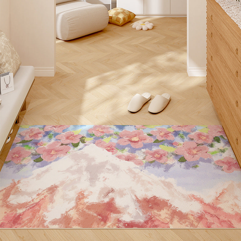 Durable Leather Entry Mat – Customizable PVC Door Mat, Easy Clean