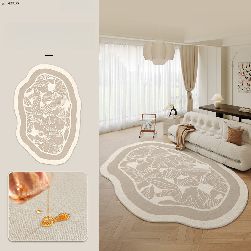2025 French Retro Rug – Stain-Resistant, Easy-Care Rug