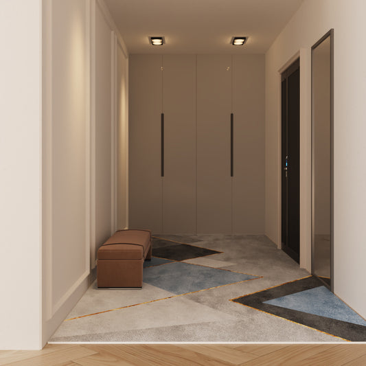 PVC Nordic Style Entryway Door Mat – Customizable Door Carpet for Hallway