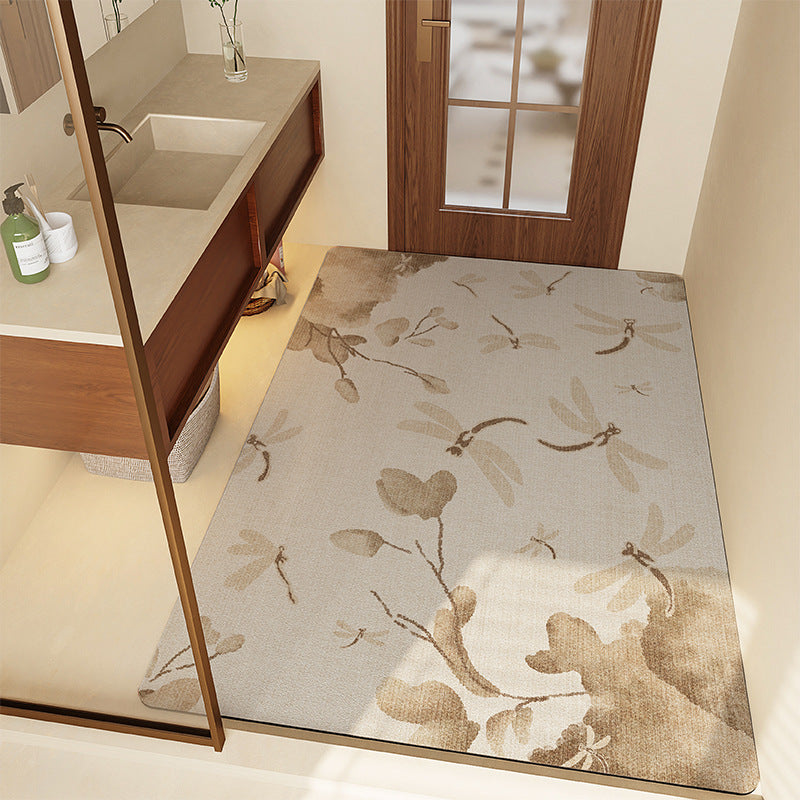 Diatomaceous Earth Absorbent Mat – Non-Slip Bathroom & Kitchen Door Mat