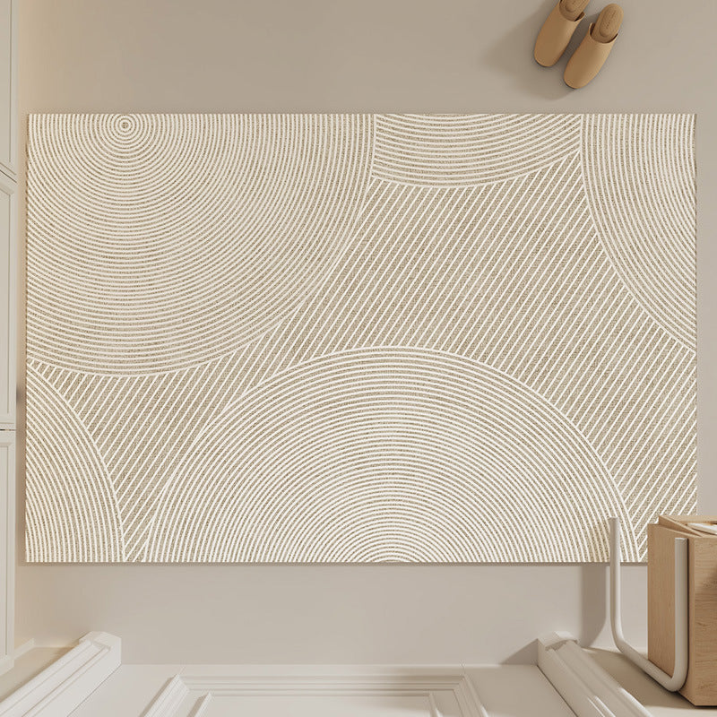 PVC Leather Entrance Rug – Washable, Customizable Door Mat for Entryway