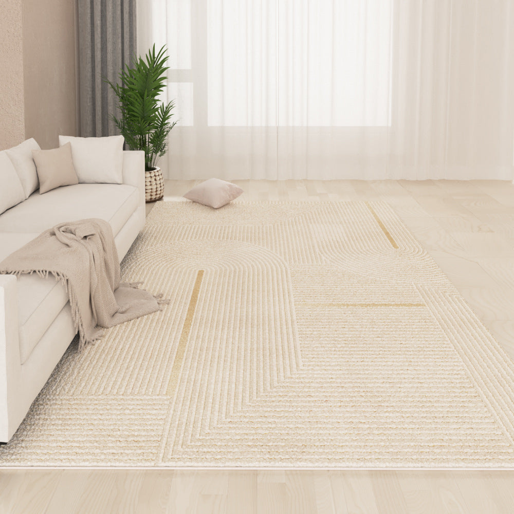 Japanese-Style Lambswool Rug – Soft & Stain-Resistant Carpet
