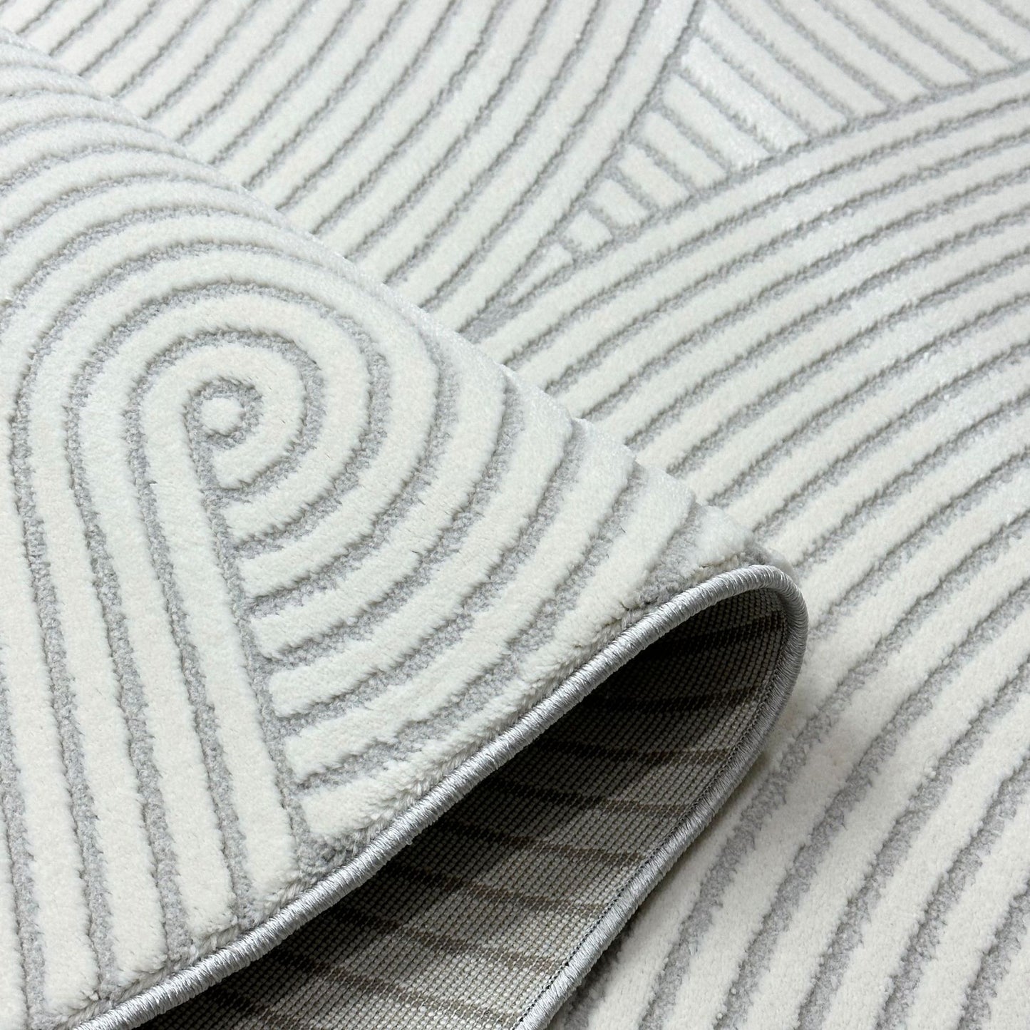 Minimalist Polypropylene Rug – Luxury Woven Carpet for Living Room & Bedroom
