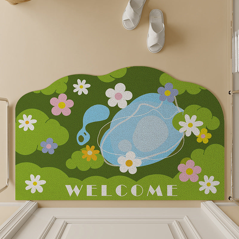 Moss-Style Silk Loop Doormat – Durable & Easy-Clean Entryway Mat