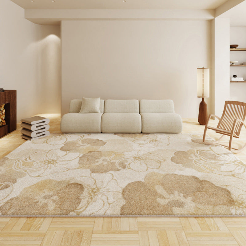 Wabi-Sabi Style Thickened Lambswool Rug - Living Room & Bedroom Carpet