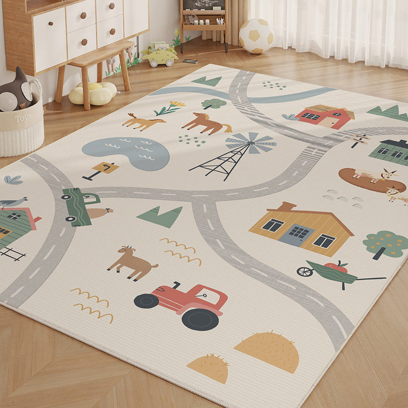 Kids Play & Learn Rug – Durable, Soft, Multi-Functional