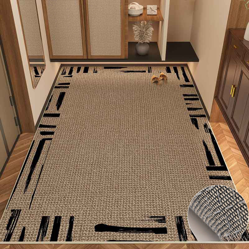 Customizable Imitation Sisal Entrance Rug – Waterproof & Dust-Resistant Door Mat