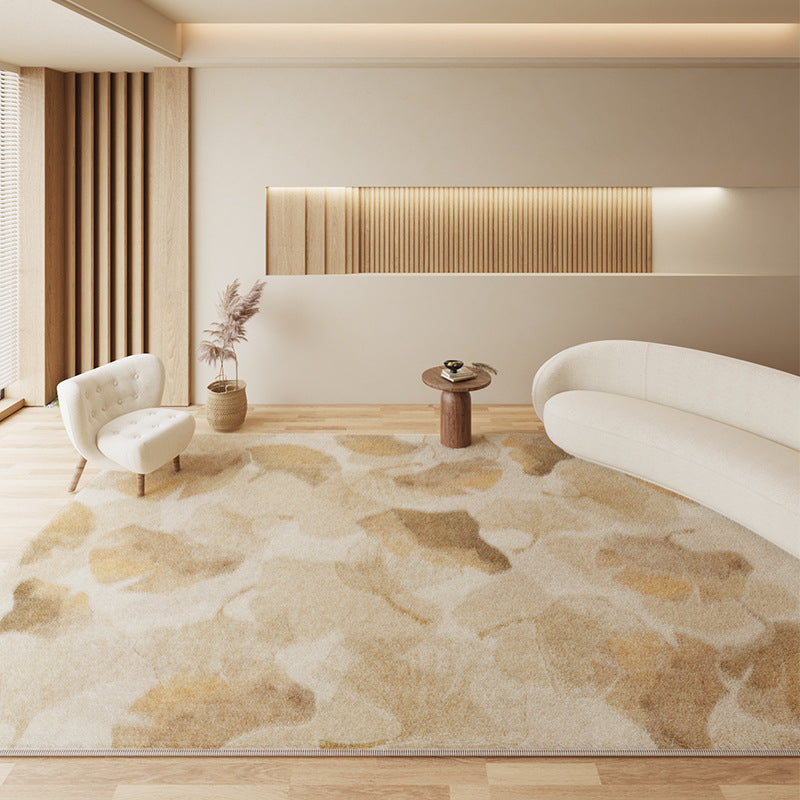 Wabi-Sabi Style Thickened Lambswool Rug - Living Room & Bedroom Carpet