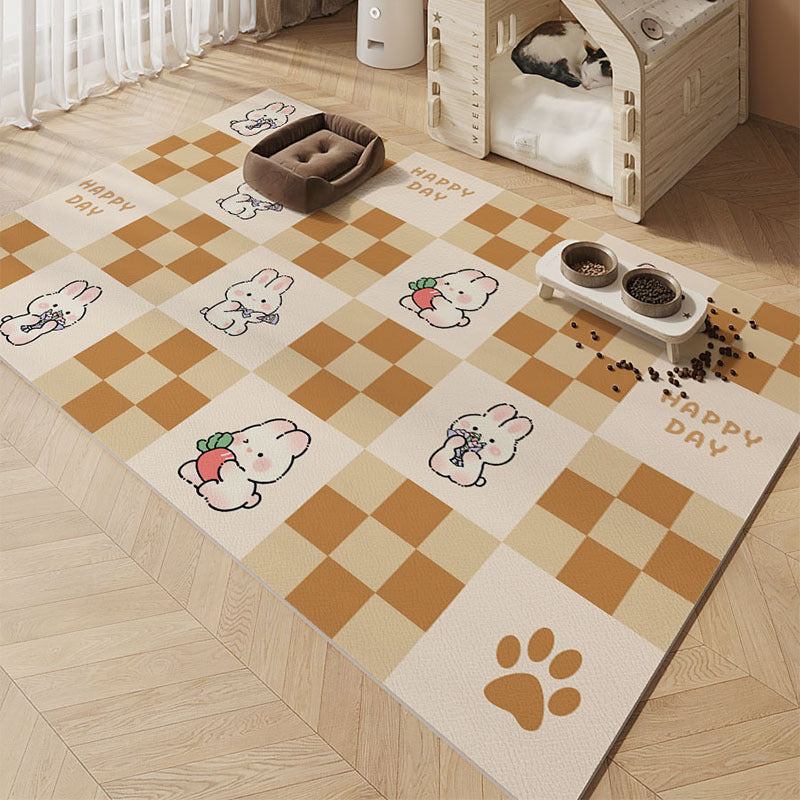 Waterproof Leather Pet Mat – Cooling & Non-Slip Pad for Cats & Dogs