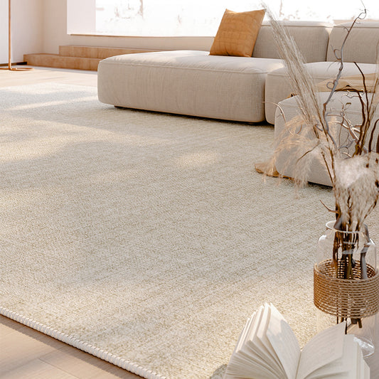 Solid Color Luxury Carpet – Stain-Resistant & Washable
