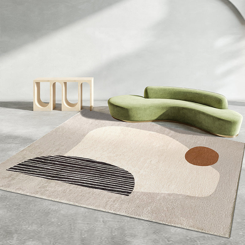 French Retro & Japanese Wabi-Sabi Rug – Nordic Luxury Lambswool Carpet