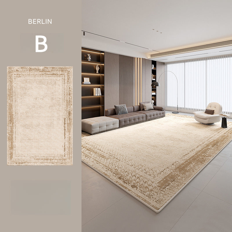 2025 Italian Minimalist Rug – Luxe, Stain-Resistant, Large Area