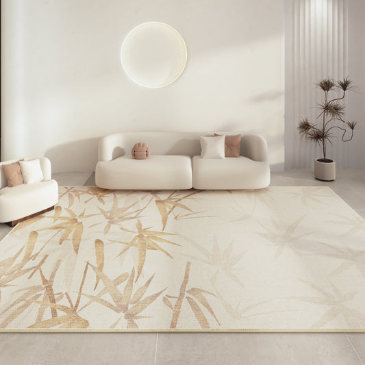 Wabi-sabi living room rug-cream three-proof non-slip carpet