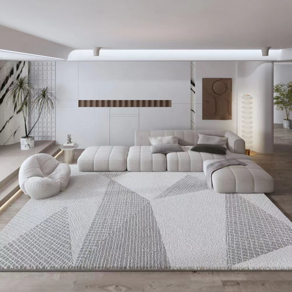 Modern Nordic Rug – Minimalist, Anti-Slip, Full Coverage