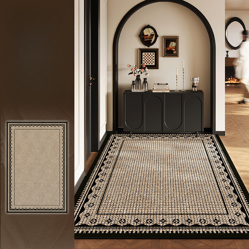 Vintage Entryway Mat – Stain-Resistant, Luxe Rug