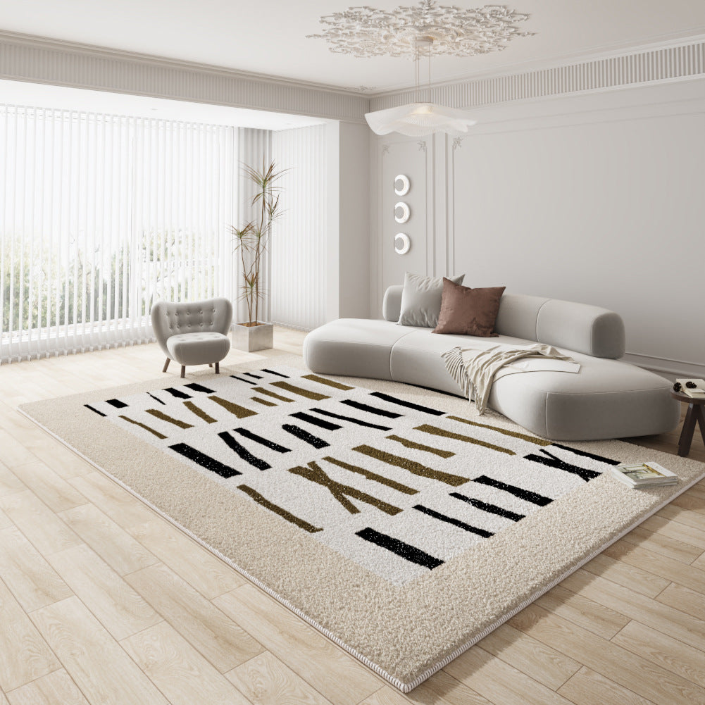 French-Inspired Rug – Large, Stain-Resistant, Anti-Slip