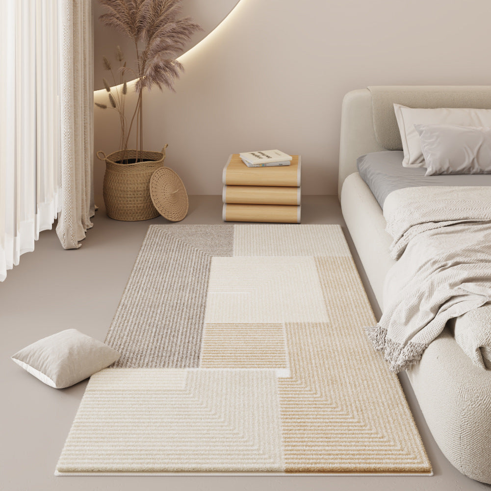 Modern Bedroom Rug – Non-Slip, Stylish Full Coverage