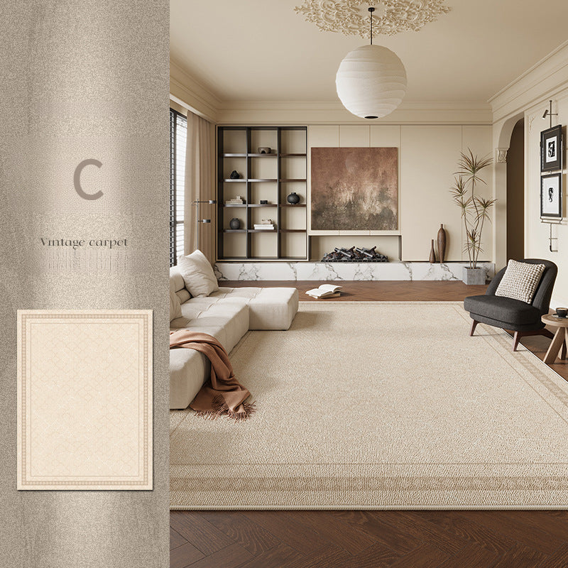 2025 Vintage French Rug – Stain-Resistant, Luxe Rug