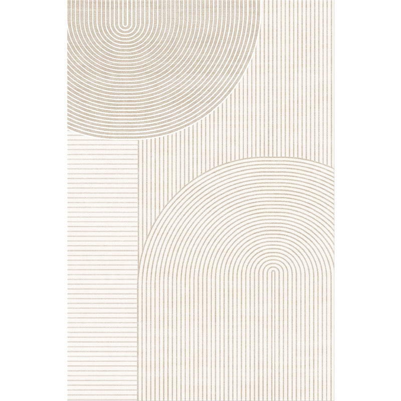 2025 New Modern Circle Plush Rug – Anti-Slip, Water-Resistant, Dirt-Resistant