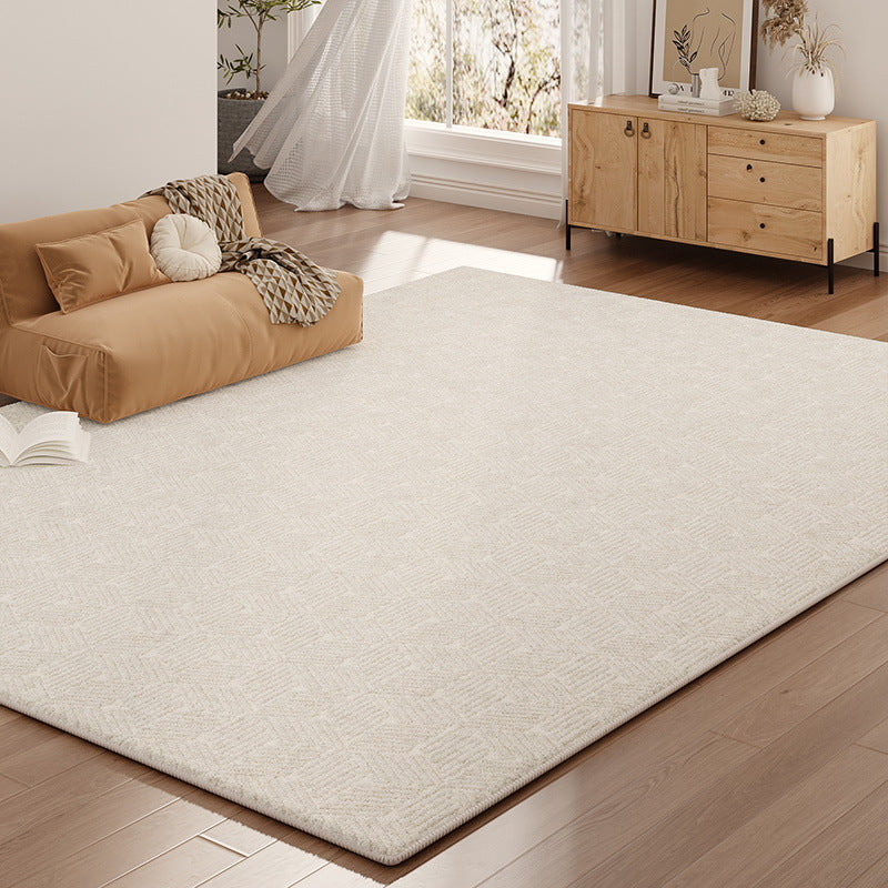 Solid Color Living Room Carpet – 2025 New Waterproof, Stain-Resistant