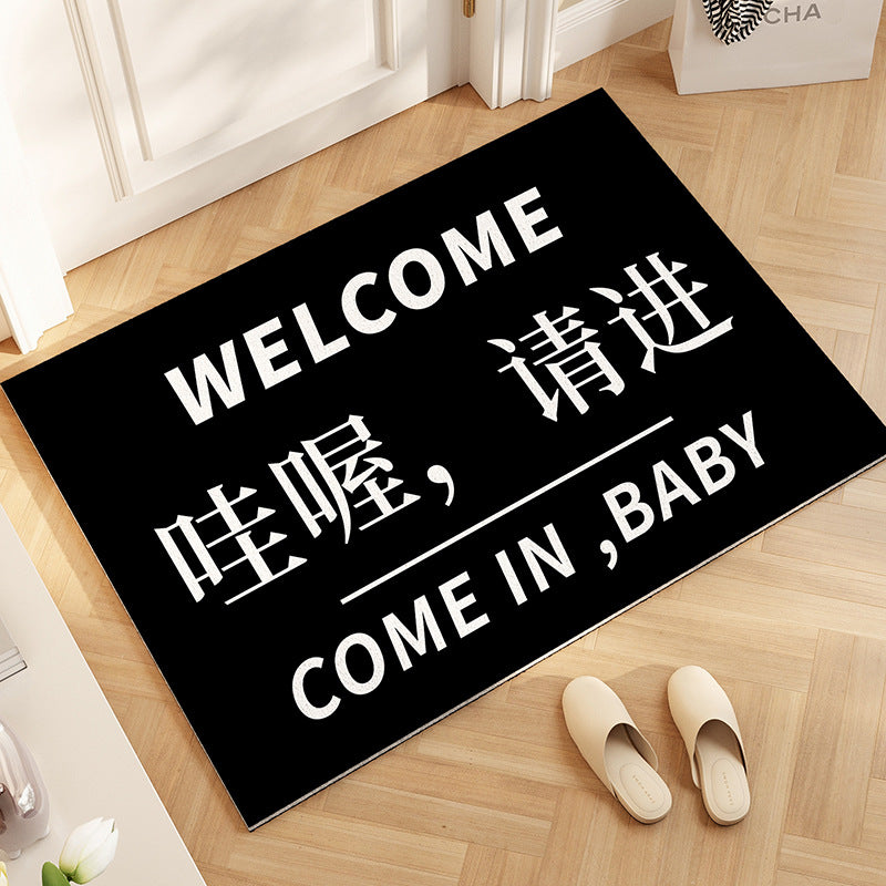 Luxury Entryway Door Mat – Durable & Easy-Clean Indoor Outdoor Rug