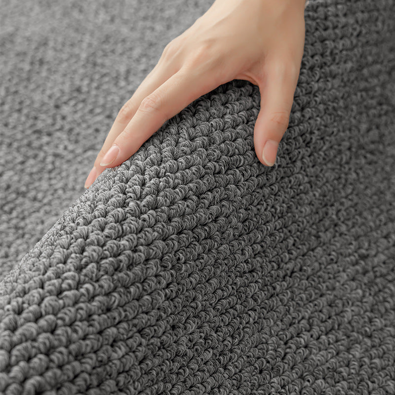 Cream-Colored Woven Bedroom Rug – Scratch-Resistant & Soundproof Carpet