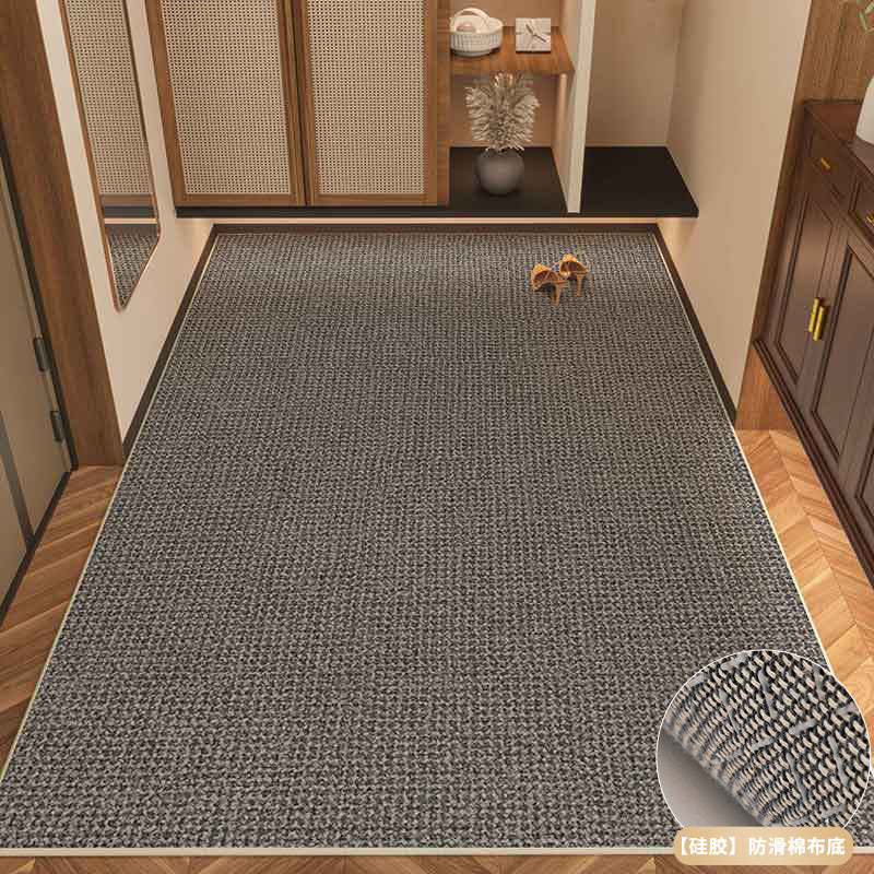 Customizable Imitation Sisal Entrance Rug – Waterproof & Dust-Resistant Door Mat
