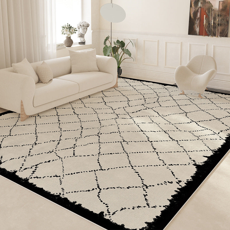 2025 Cream Loop Pile Rug – Minimalist, Full Coverage Rug