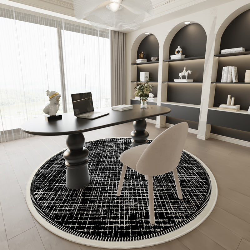 French Round Rug – Anti-Slip, Soundproof, Luxe Rug
