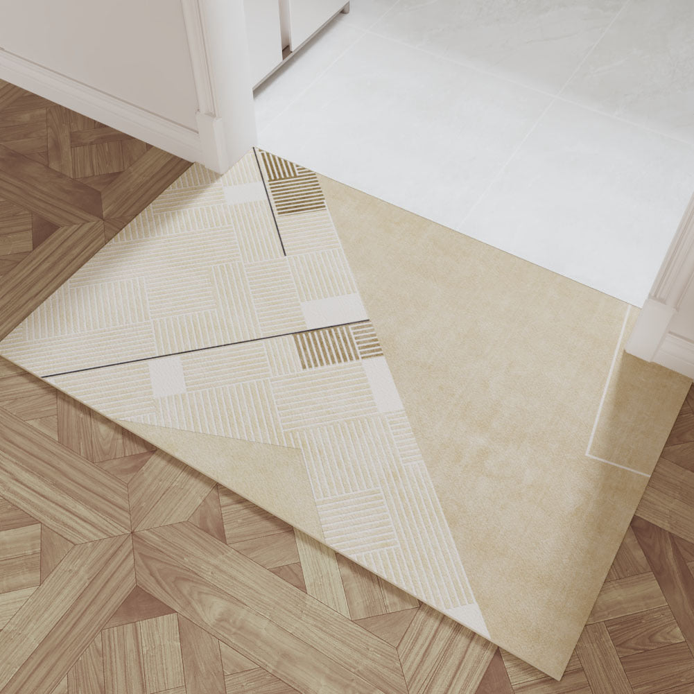 Leather Entryway Door Mat – Waterproof, Non-Slip & Customizable