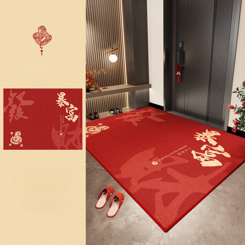 2025 Red Entryway Mat – Durable, Anti-Slip, Stylish Rug
