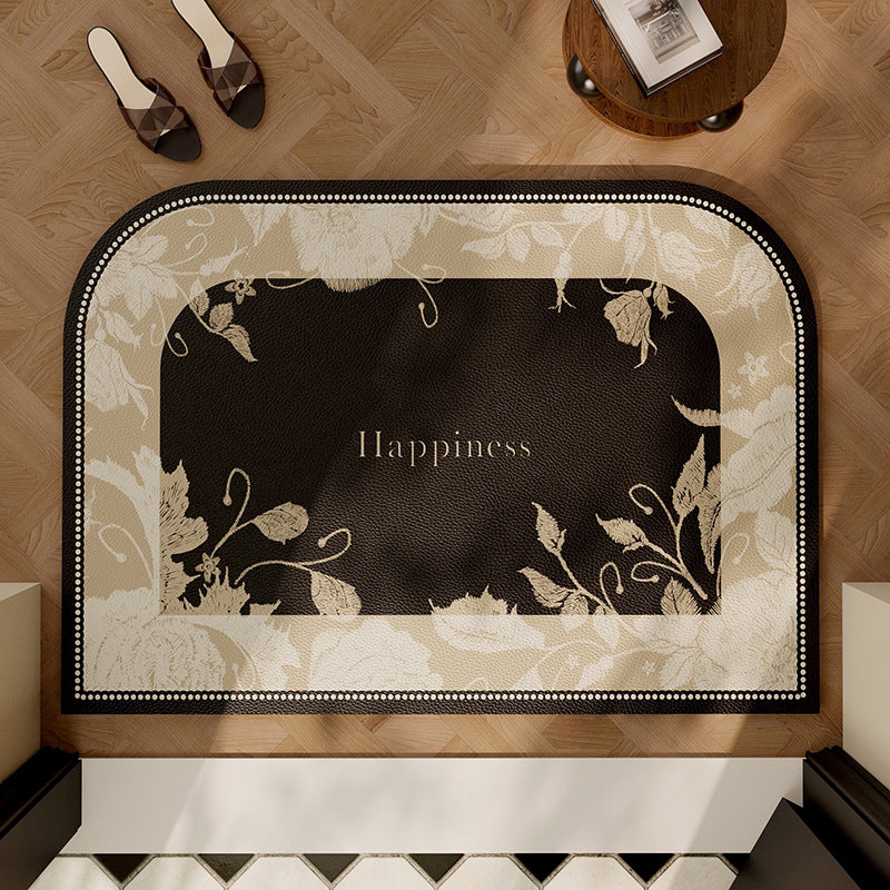 Leather Entryway Rug – Waterproof & Easy to Clean