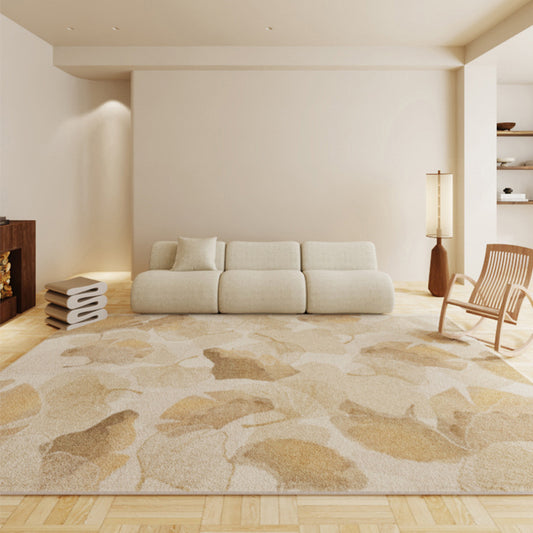 Wabi-Sabi Style Thickened Lambswool Rug - Living Room & Bedroom Carpet