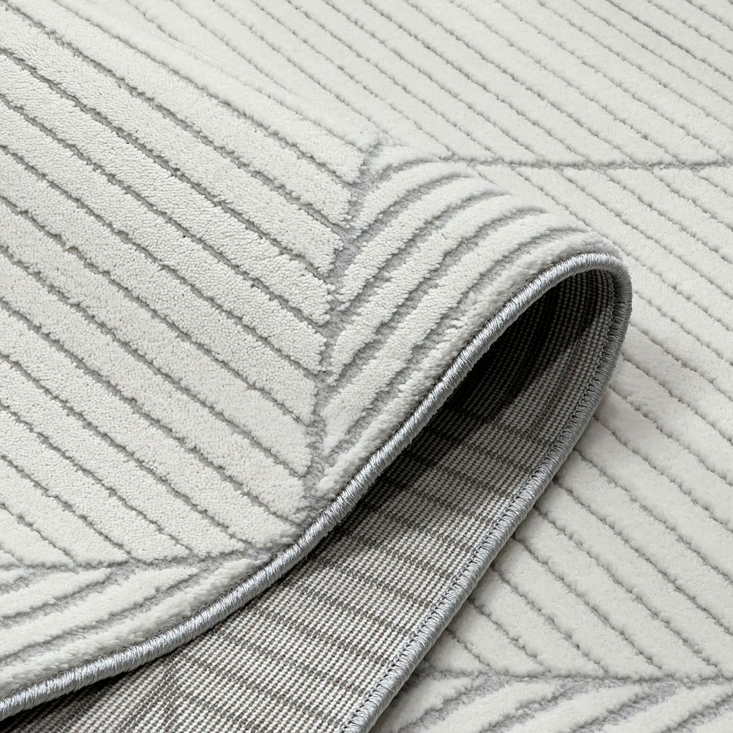Minimalist Polypropylene Rug – Luxury Woven Carpet for Living Room & Bedroom
