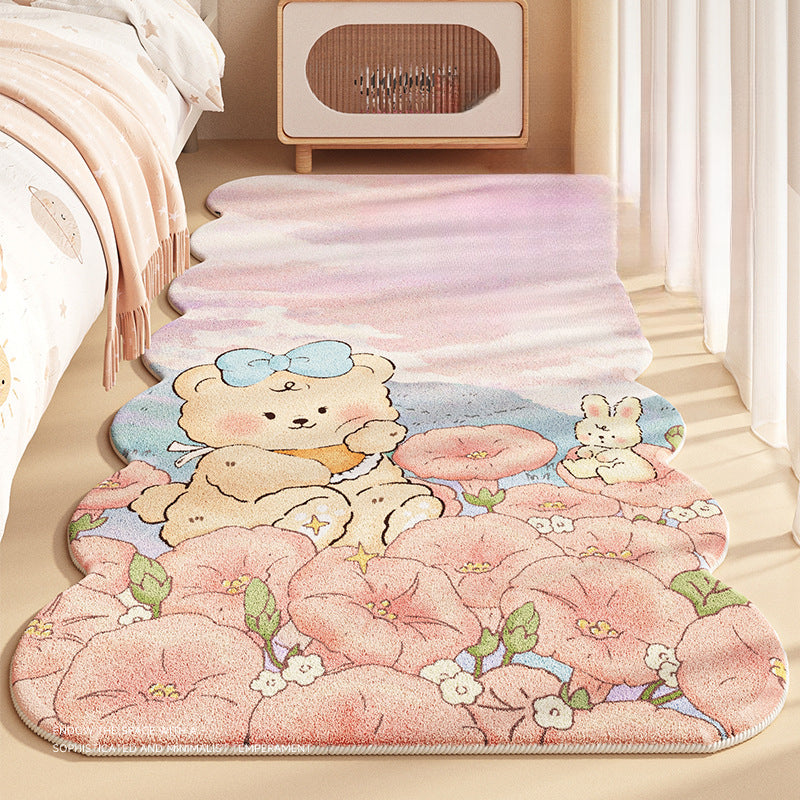Kids Plush Bedside Rug – Cute, Durable, Thick Rug