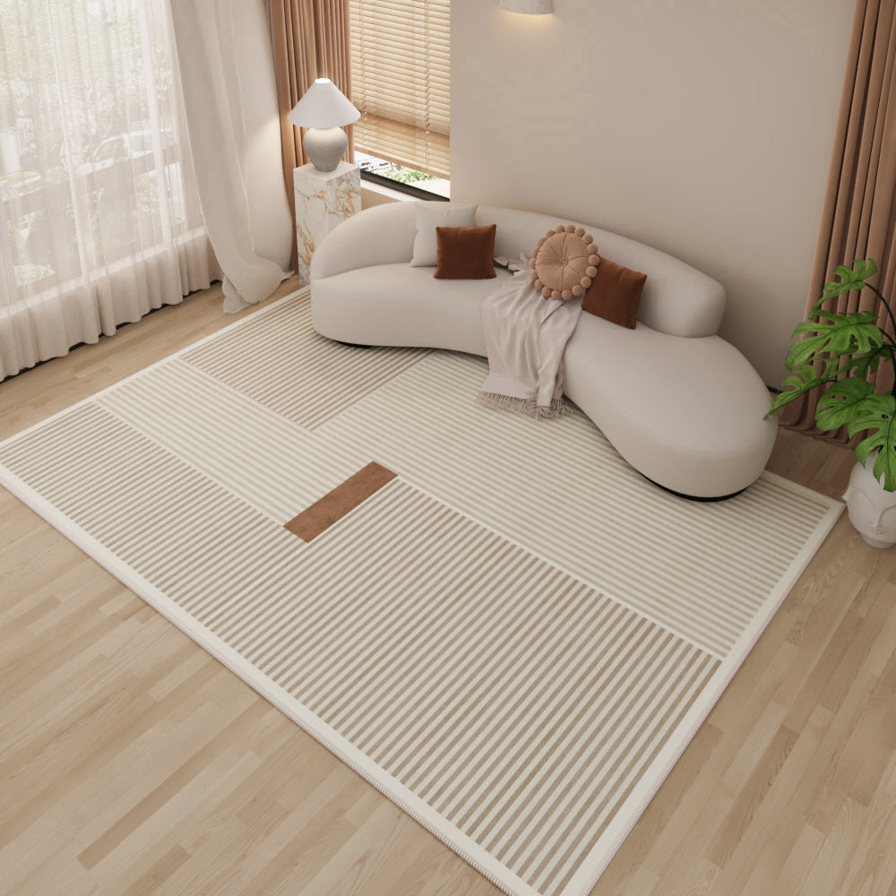 Cream Loop Pile Rug – Modern, Anti-Slip, Versatile Rug