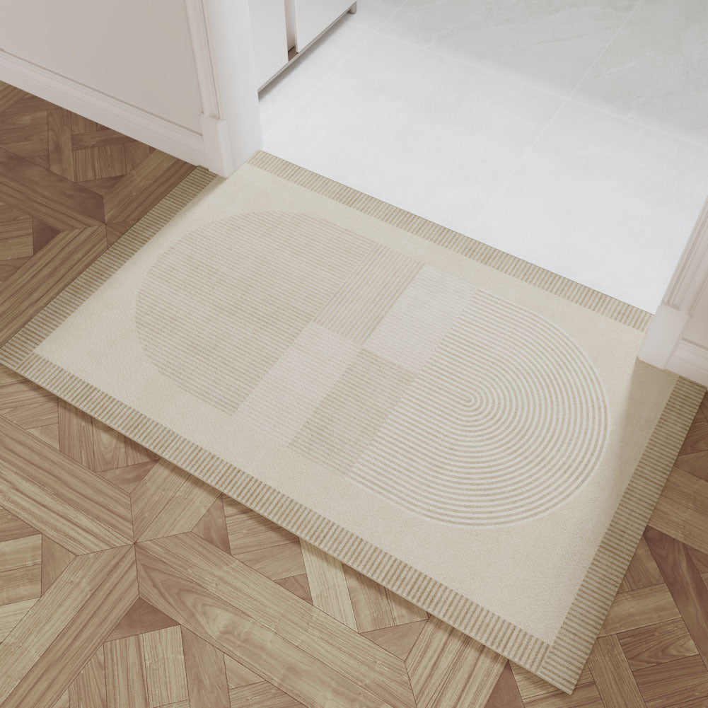 Leather Entryway Door Mat – Waterproof, Non-Slip & Customizable