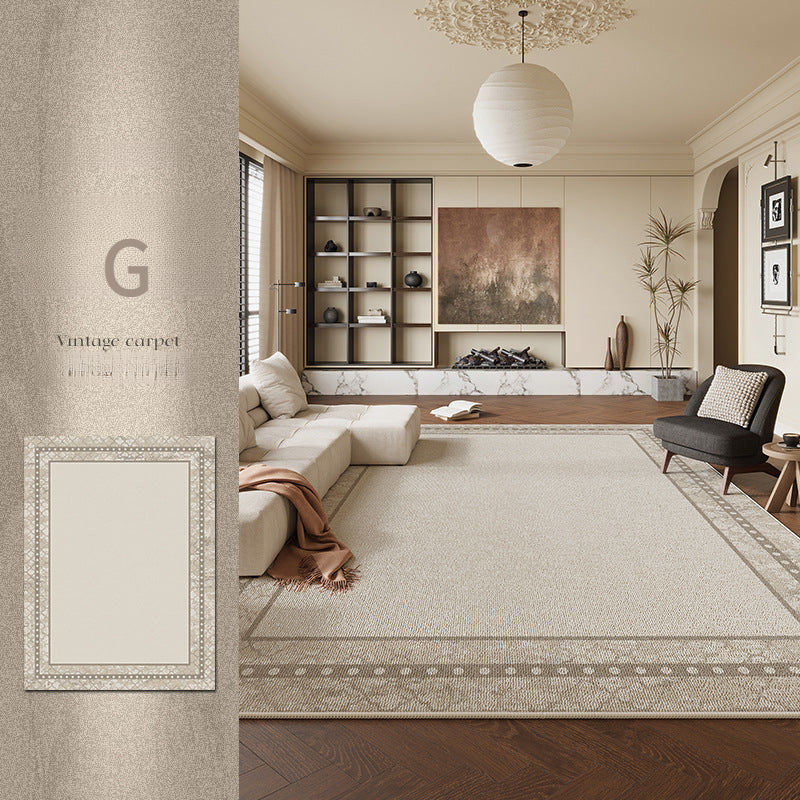 2025 Vintage French Rug – Stain-Resistant, Luxe Rug
