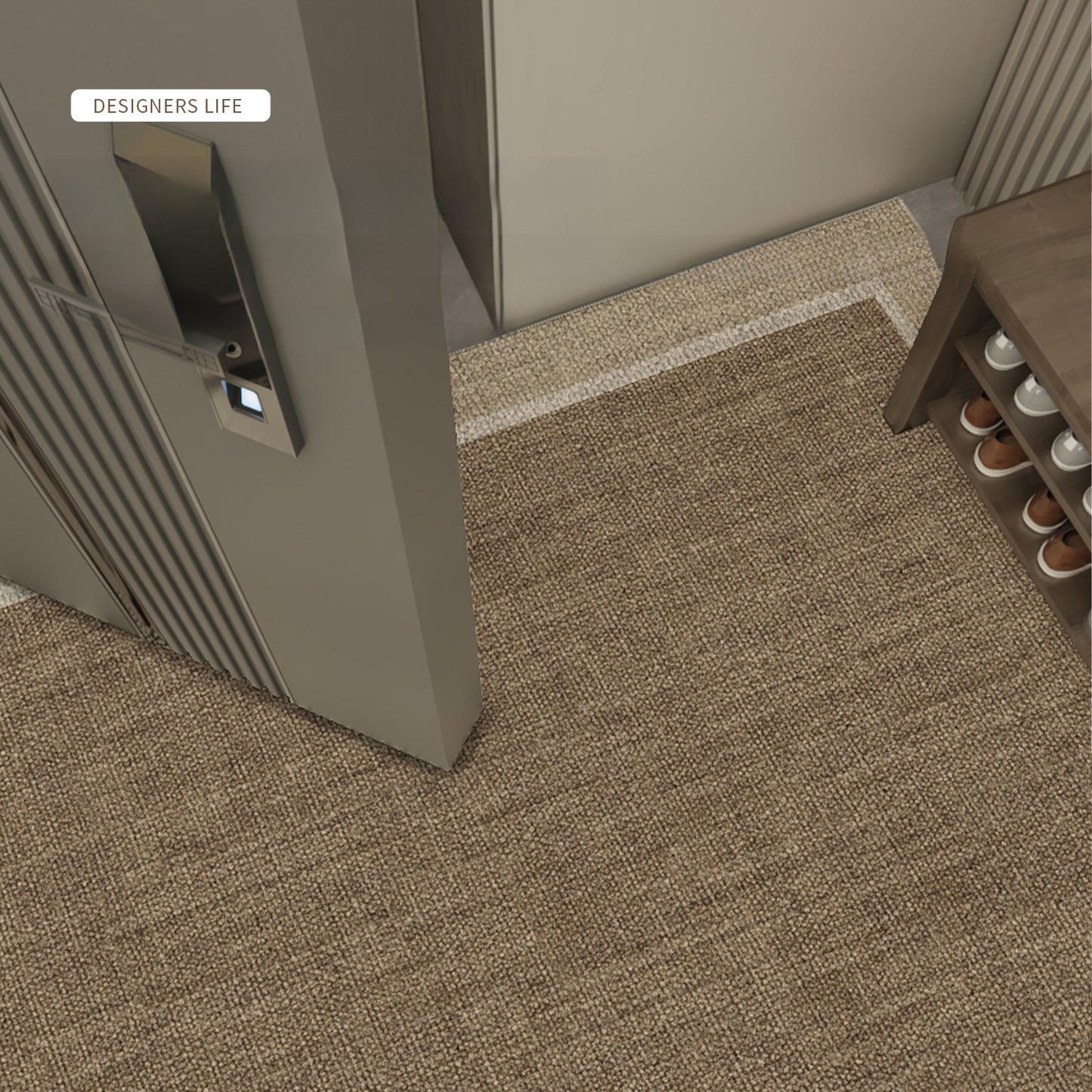 Luxury Entrance Door Mat – Anti-Slip & Dirt-Resistant Rug for Home & Villa