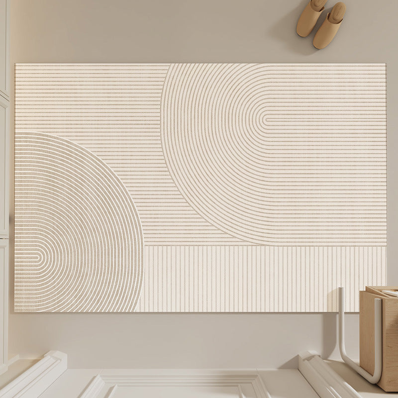 PVC Leather Entrance Rug – Washable, Customizable Door Mat for Entryway