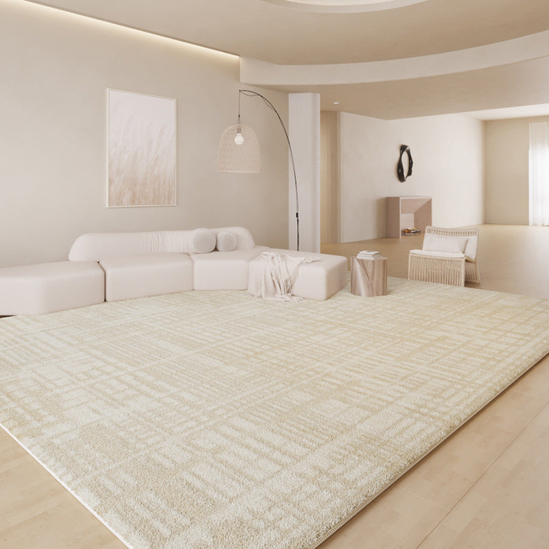 Minimalist Lambswool Rug – Thickened Soft Bedside Carpet