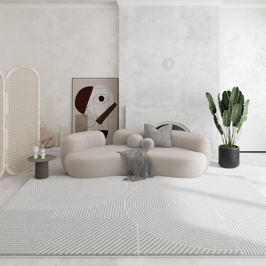 2025 Cream Luxe Rug – Soft, Anti-Slip, Easy-Care Rug