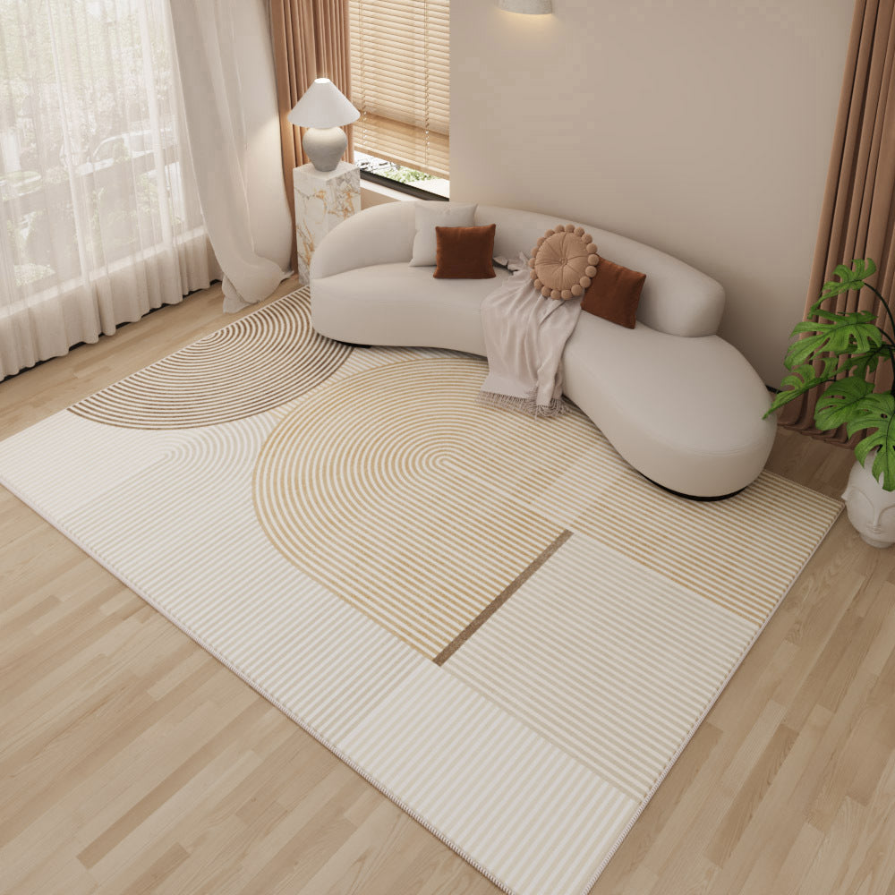 Cream Loop Pile Rug – Modern, Anti-Slip, Versatile Rug