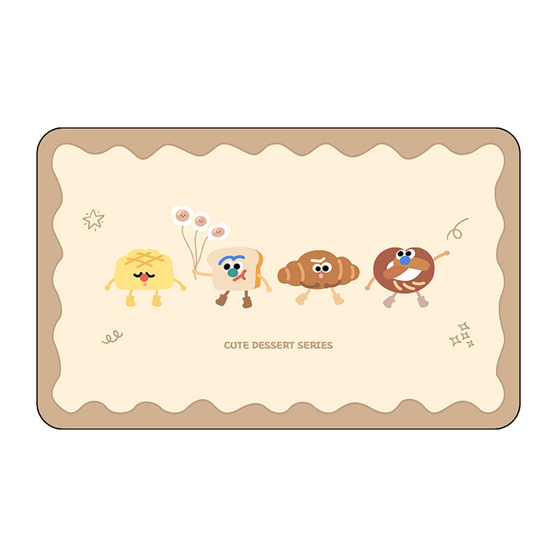 Cartoon Diatomite Kitchen Mat – Anti-Slip, Absorbent
