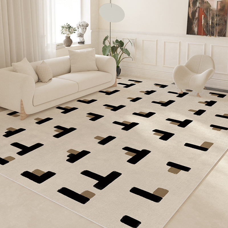 2025 Cream Loop Pile Rug – Minimalist, Full Coverage Rug
