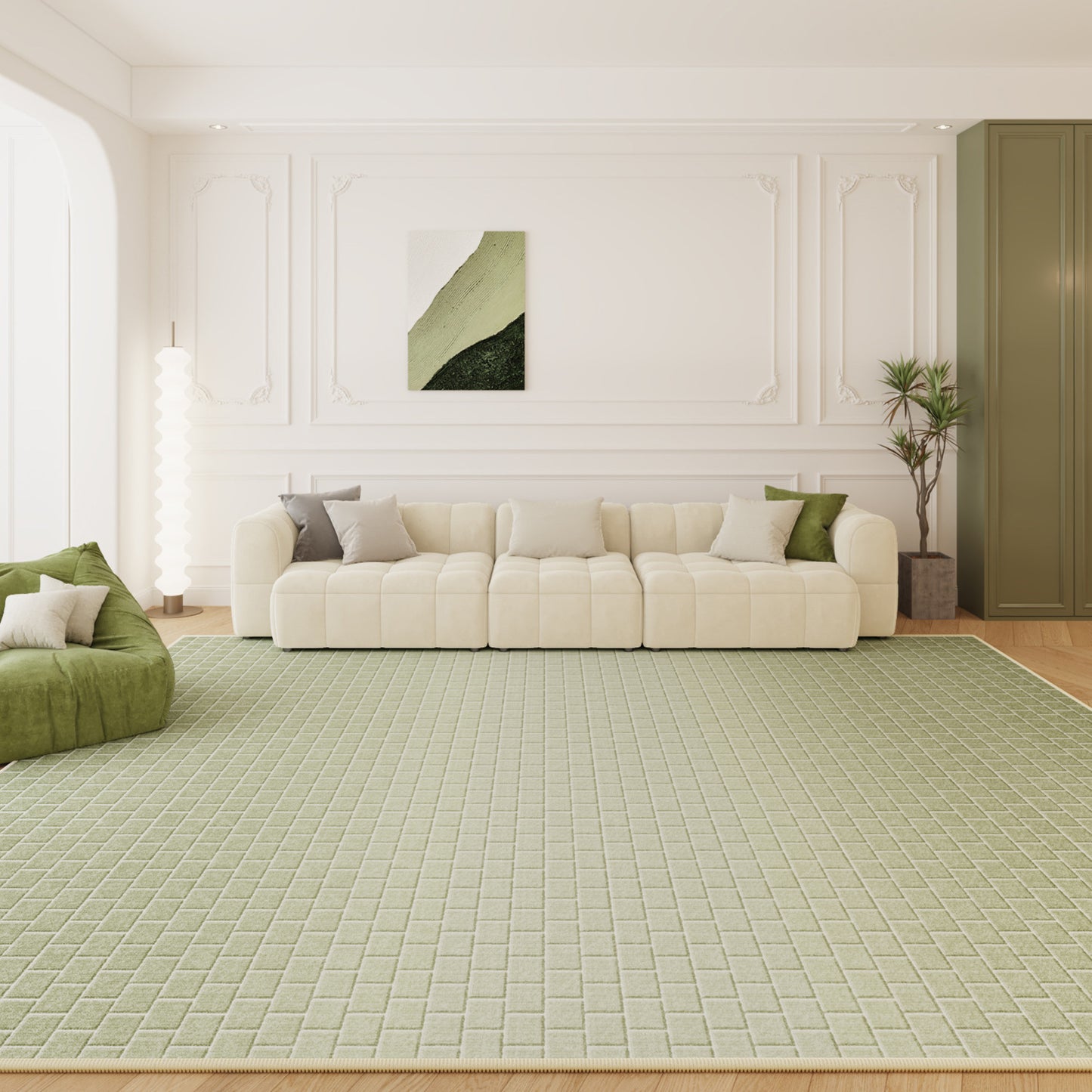French-Inspired Rug – Stain-Resistant, Easy-Care, Modern Rug
