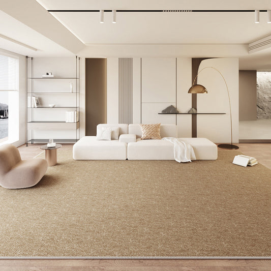 Wabi-Sabi Solid Color Rug – Waterproof, Stain-Resistant